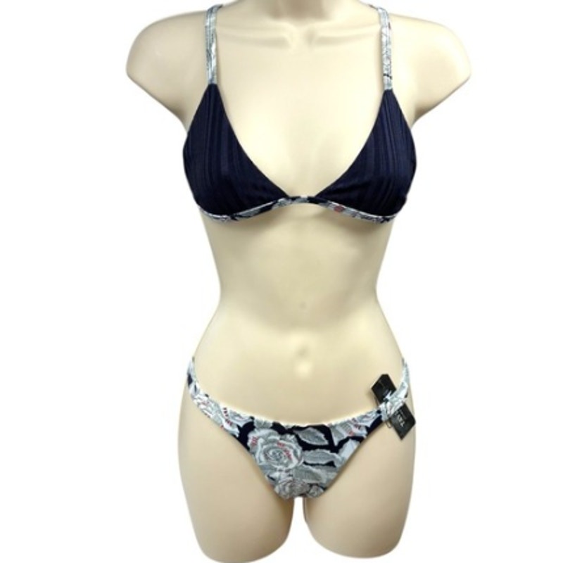 Tavik Zepplin Triangle Heather Bikini Set Large